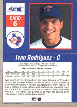 Ivan Rodriguez  baseball card collectible - Main Image 2