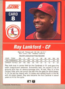 Ray Lankford  baseball card collectible - Main Image 2
