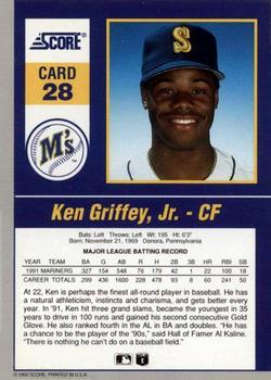Ken Griffey Jr.  baseball card collectible - Main Image 2