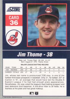 Jim Thome  baseball card collectible - Main Image 2