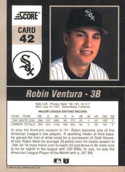 Robin Ventura  baseball card collectible - Main Image 2