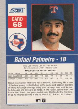 Rafael Palmeiro  baseball card collectible - Main Image 2