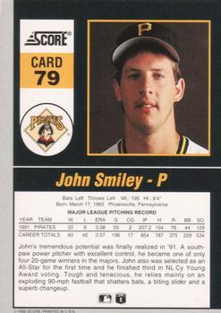 John Smiley  baseball card collectible - Main Image 2