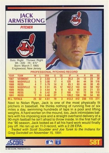 Jack Armstrong  baseball card collectible - Main Image 2