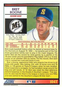 Bret Boone  baseball card collectible - Main Image 2