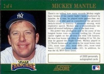 Mickey Mantle  baseball card collectible - Main Image 2
