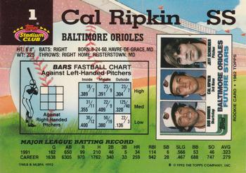 Cal Ripken  baseball card collectible - Main Image 2