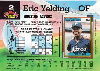Eric Yelding  baseball card collectible - Main Image 2