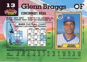 Glenn Braggs  baseball card collectible - Main Image 2