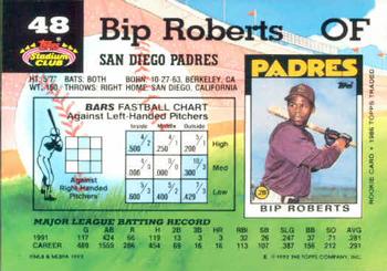 Bip Roberts  baseball card collectible - Main Image 2