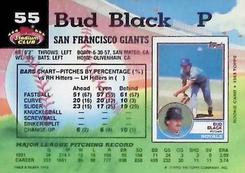 Bud Black  baseball card collectible - Main Image 2