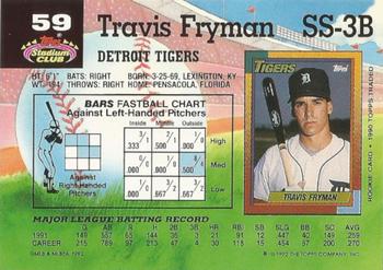 Travis Fryman  baseball card collectible - Main Image 2