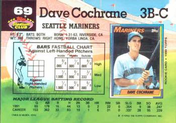 Dave Cochrane  baseball card collectible - Main Image 2