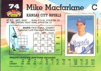 Mike Macfarlane  baseball card collectible - Main Image 2