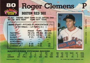 Roger Clemens  baseball card collectible - Main Image 2