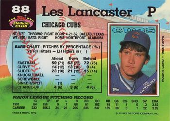 Les Lancaster  baseball card collectible - Main Image 2
