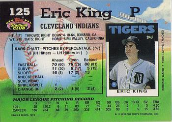 Eric King  baseball card collectible - Main Image 2