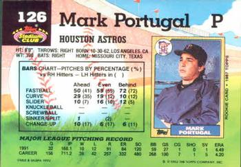 Mark Portugal  baseball card collectible - Main Image 2