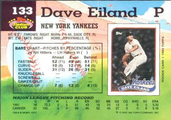 Dave Eiland  baseball card collectible - Main Image 2