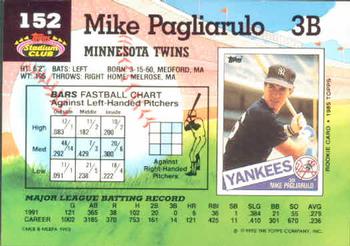 Mike Pagliarulo  baseball card collectible - Main Image 2