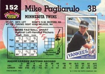Mike Pagliarulo  baseball card collectible - Main Image 2