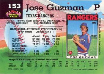 Jose Guzman  baseball card collectible - Main Image 2