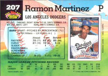 Ramon Martinez  baseball card collectible - Main Image 2