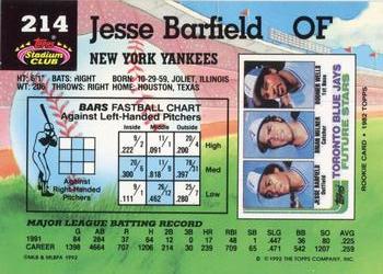 Jesse Barfield  baseball card collectible - Main Image 2