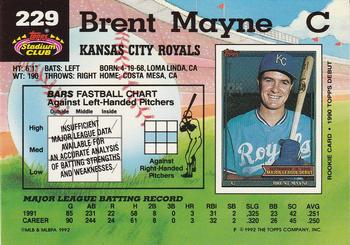 Brent Mayne  baseball card collectible - Main Image 2