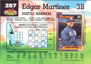 Edgar Martinez  baseball card collectible - Main Image 2