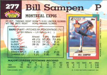 Bill Sampen  baseball card collectible - Main Image 2