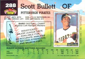 Scott Bullett  baseball card collectible - Main Image 2