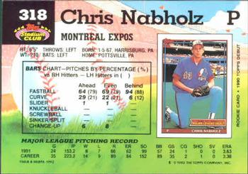 Chris Nabholz  baseball card collectible - Main Image 2