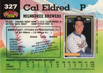 Cal Eldred  baseball card collectible - Main Image 2