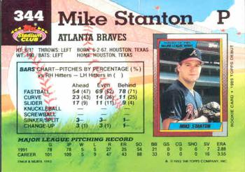 Mike Stanton  baseball card collectible - Main Image 2