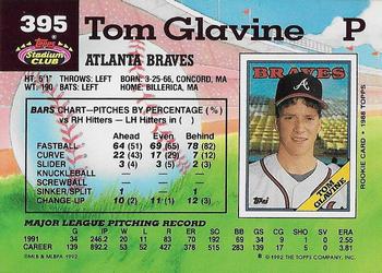 Tom Glavine  baseball card collectible - Main Image 2