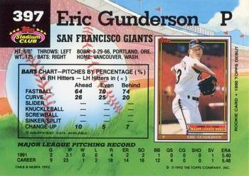 Eric Gunderson  baseball card collectible - Main Image 2
