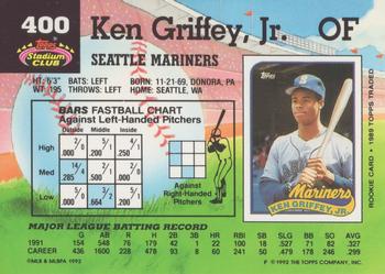 Ken Griffey, Jr.  baseball card collectible - Main Image 2