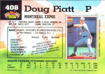 Doug Piatt  baseball card collectible - Main Image 2