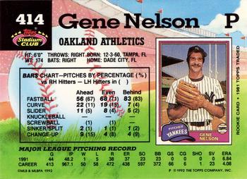 Gene Nelson  baseball card collectible - Main Image 2