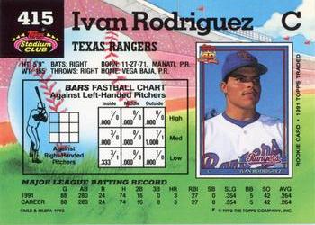 Ivan Rodriguez  baseball card collectible - Main Image 2
