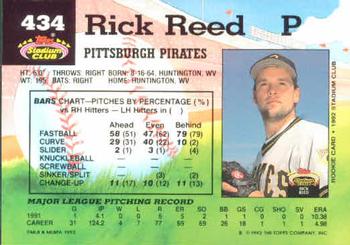 Rick Reed  baseball card collectible - Main Image 2