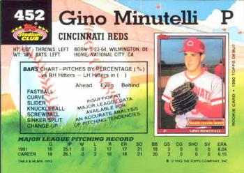 Gino Minutelli  baseball card collectible - Main Image 2