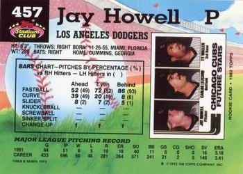 Jay Howell  baseball card collectible - Main Image 2