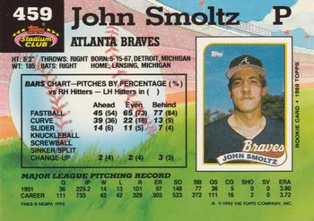 John Smoltz  baseball card collectible - Main Image 2
