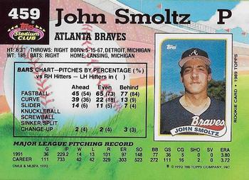 John Smoltz  baseball card collectible - Main Image 2