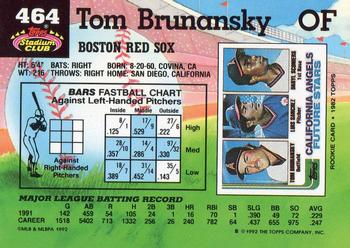 Tom Brunansky  baseball card collectible - Main Image 2