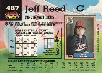 Jeff Reed  baseball card collectible - Main Image 2