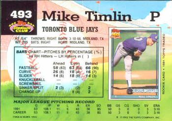 Mike Timlin  baseball card collectible - Main Image 2