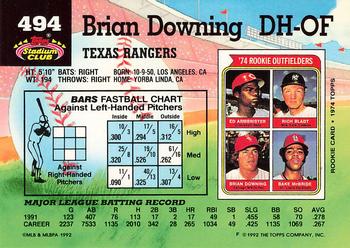 Brian Downing  baseball card collectible - Main Image 2